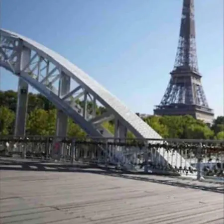Tour Eiffel Vues Panoramiques & Seine Sejour Luxe 2 Lägenhet Paris